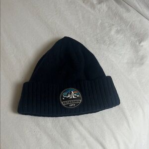Patagonia Navy Beanie Hat